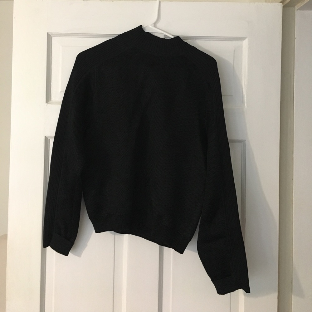 Sportmax Black viscose sweater