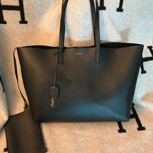 Saint Laurent large shopping tote