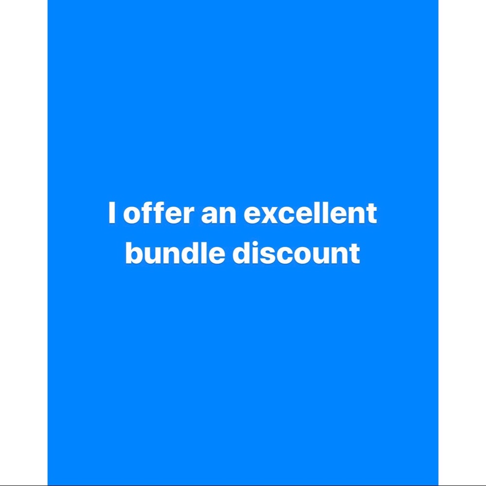 Discount on a bundle!!