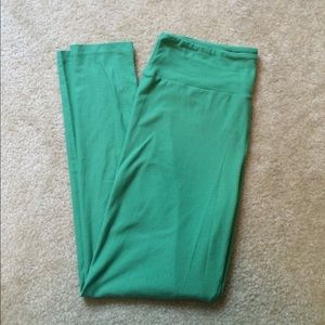 Green Lularoe  Leggings