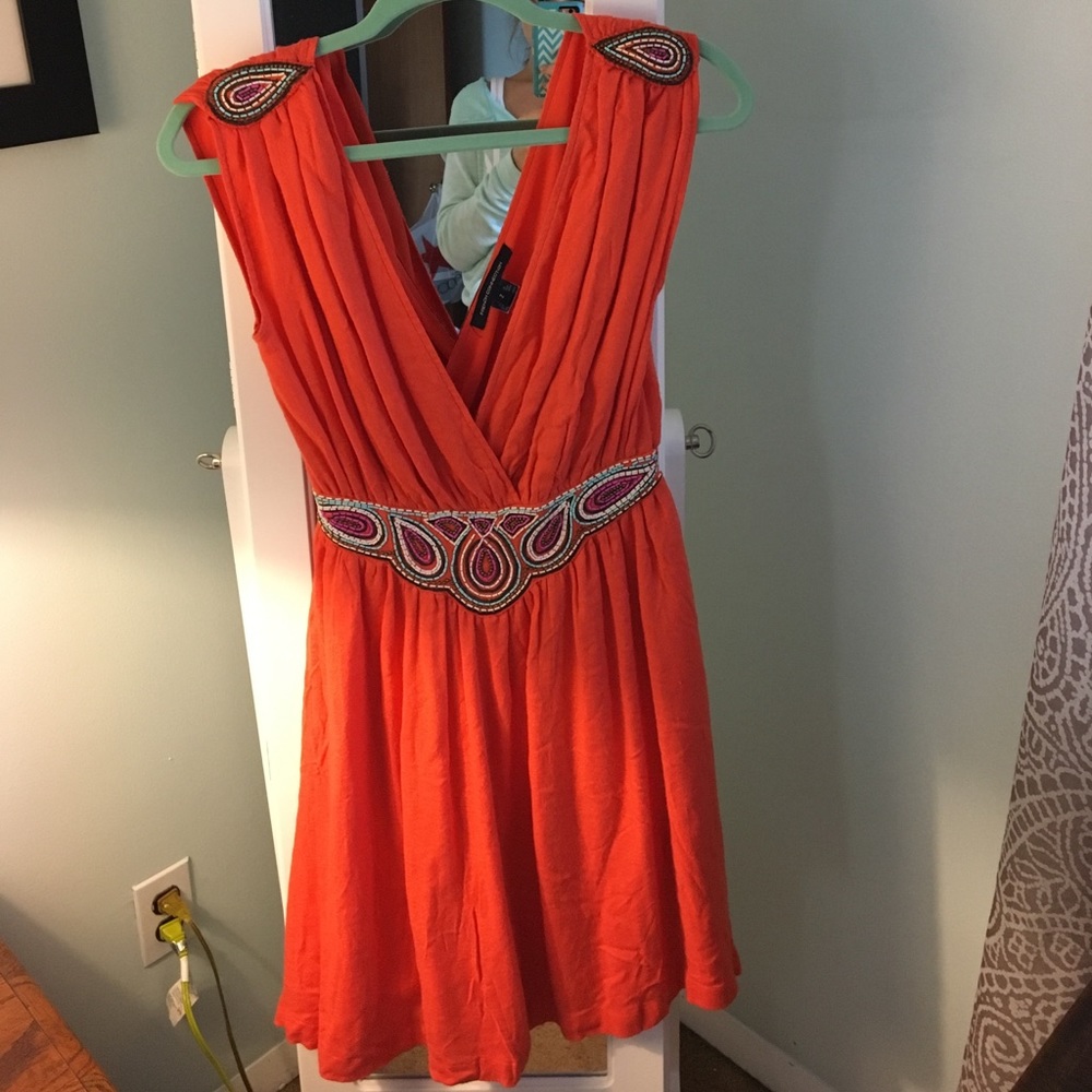 French connection beaded dress
