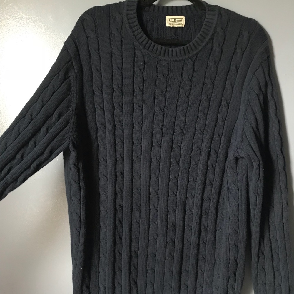 L.L. Bean navy sweater