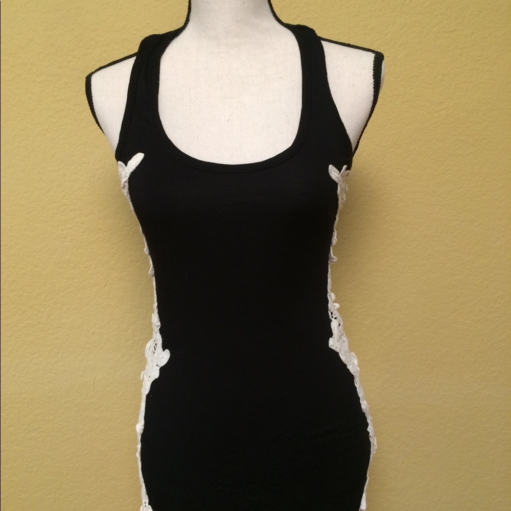 Black fancy tank