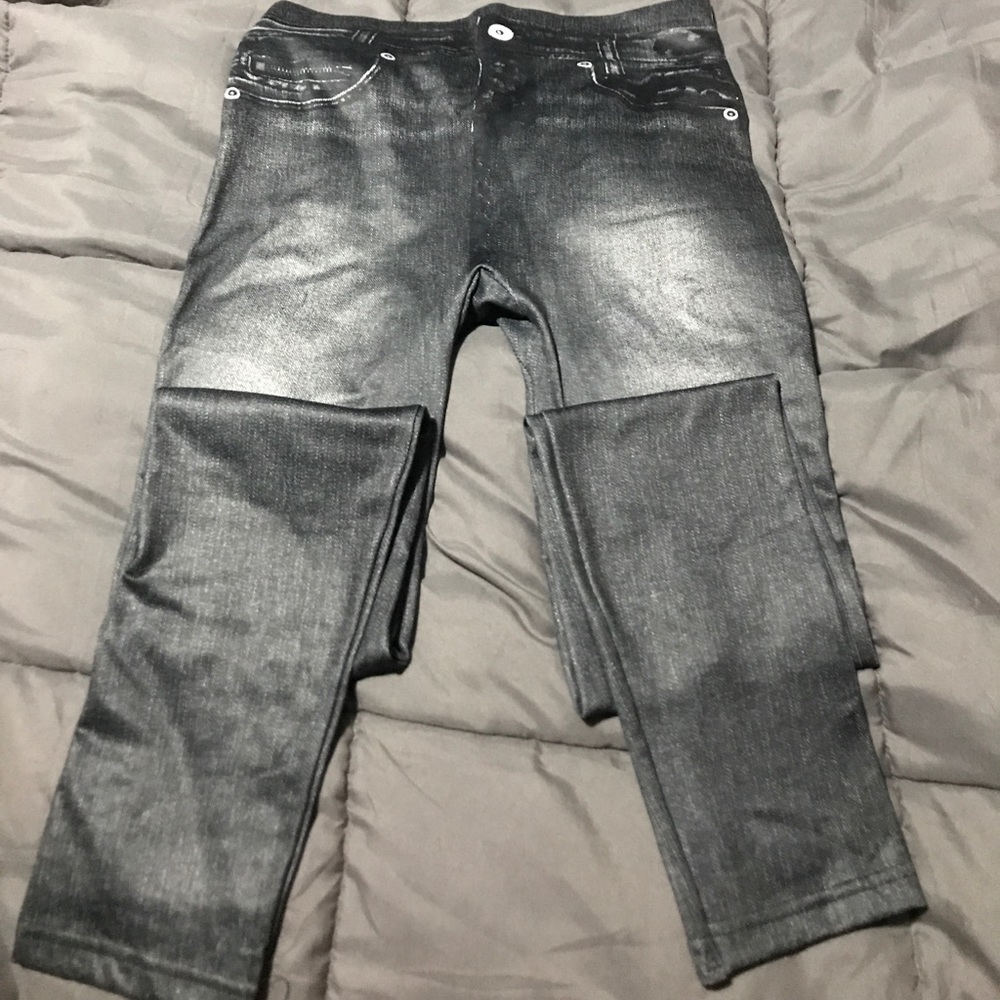 Slim Jeggings (Black)