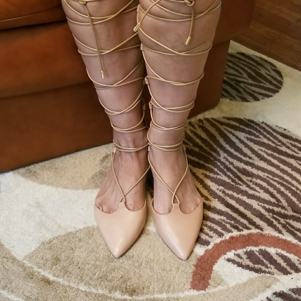 Aldo leather lace up shoes