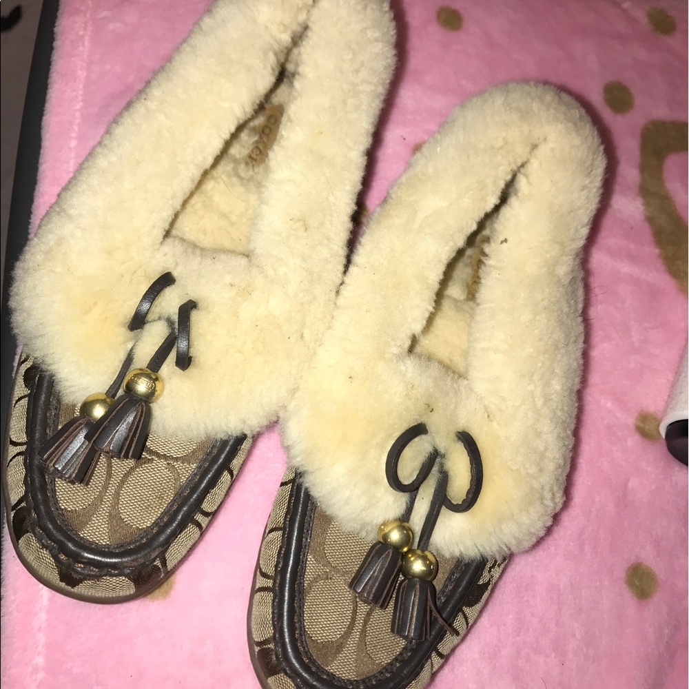 Coach moccasins