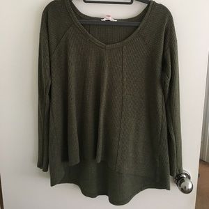 Sun & Shadow high low olive thermal size medium