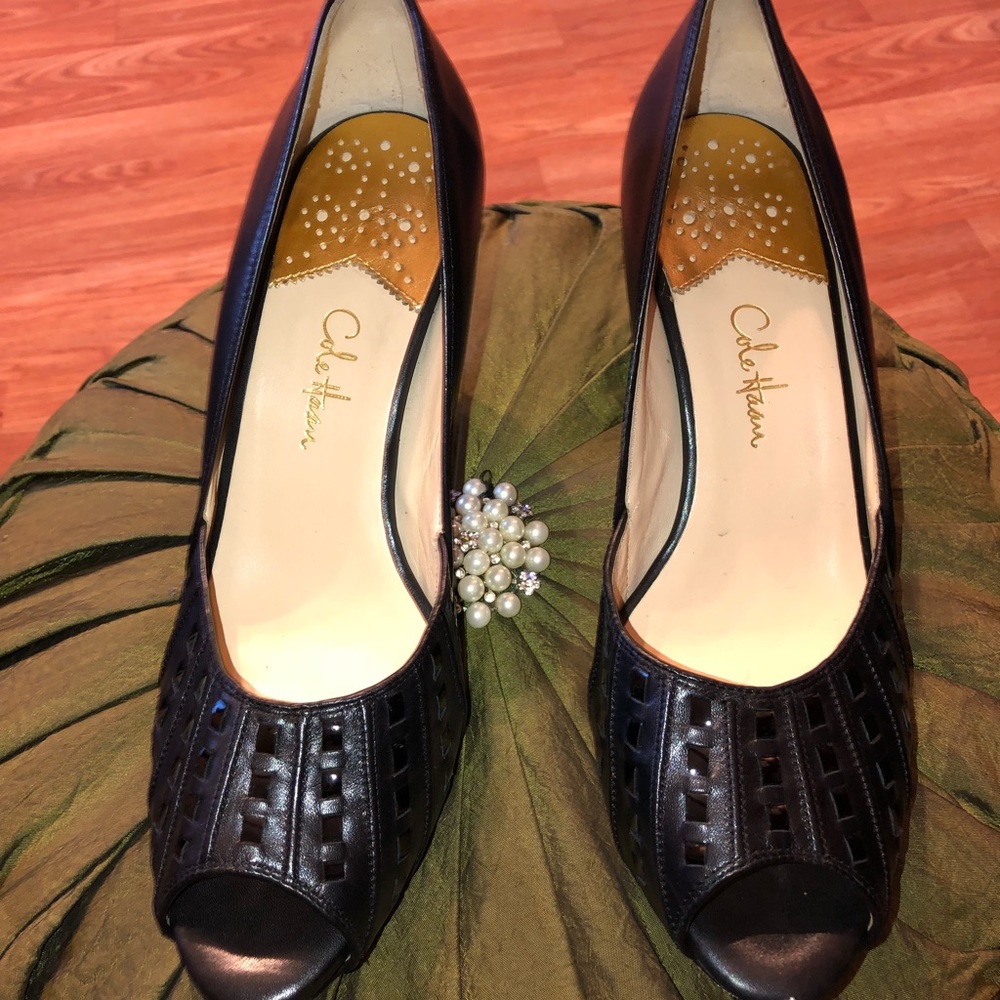 Cole Haan /Nike Air leather heels