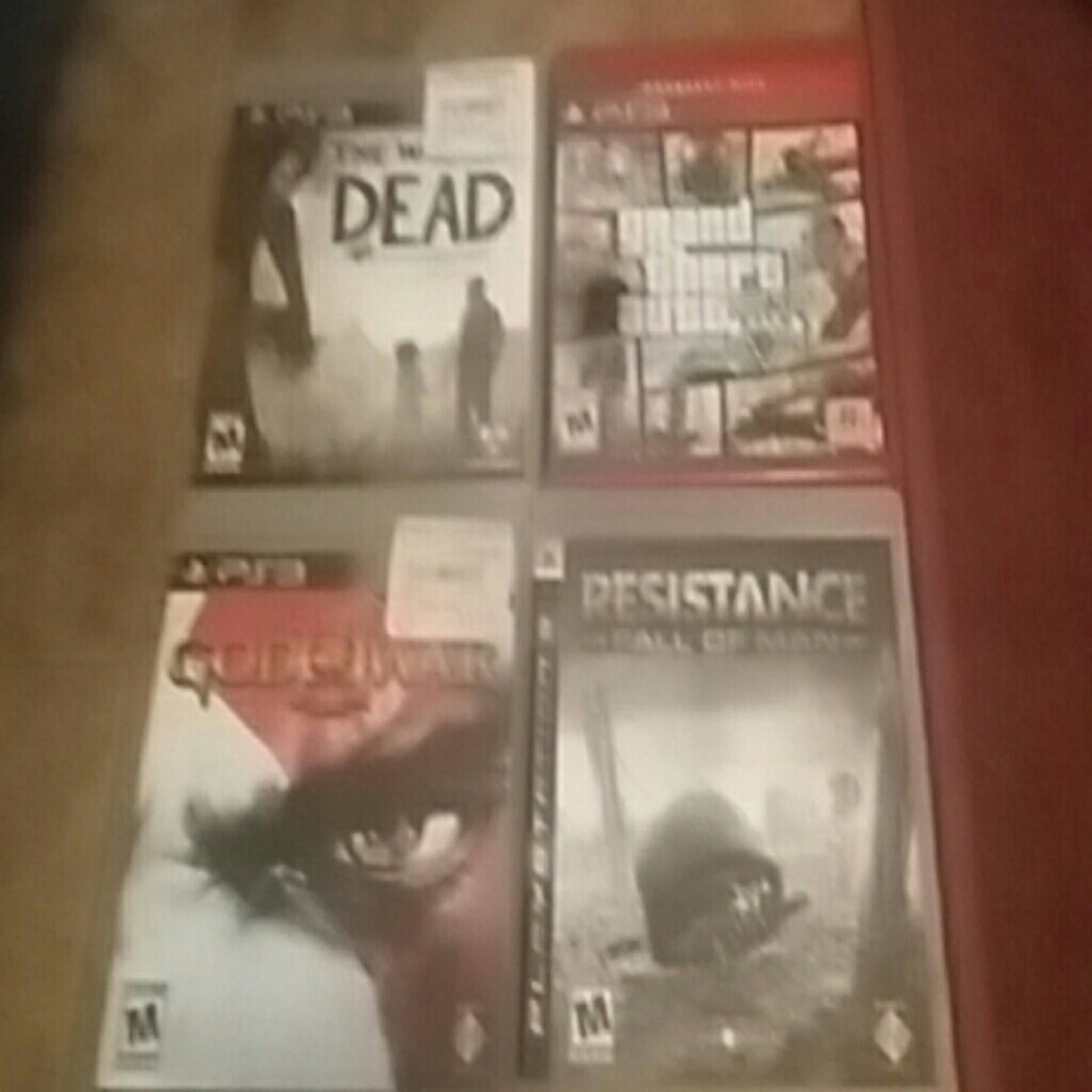 4 ps3 games