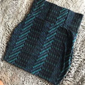 Bodycon tribal skirt