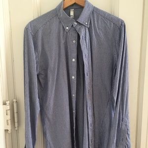 American Apparel Checkered Dress Shirt