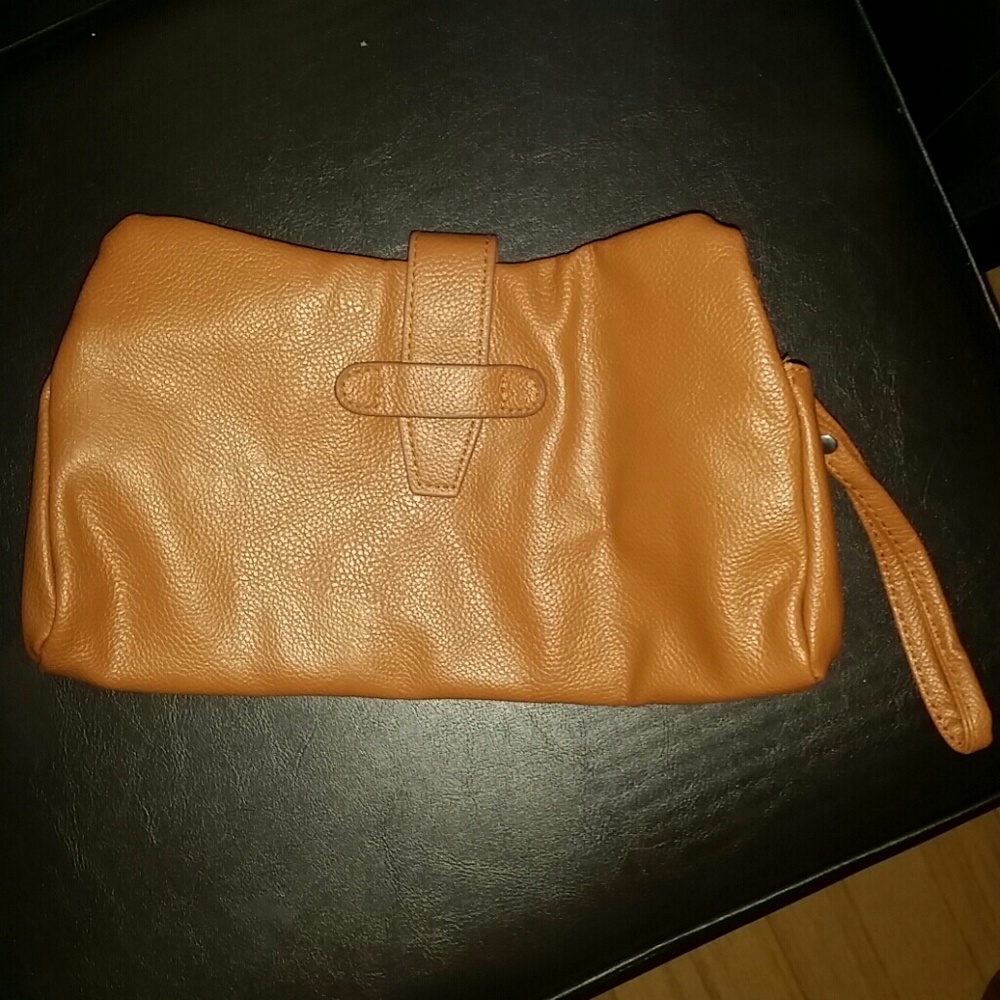 Genuine Pu Lather Phone Card Makeup Clutches Bag