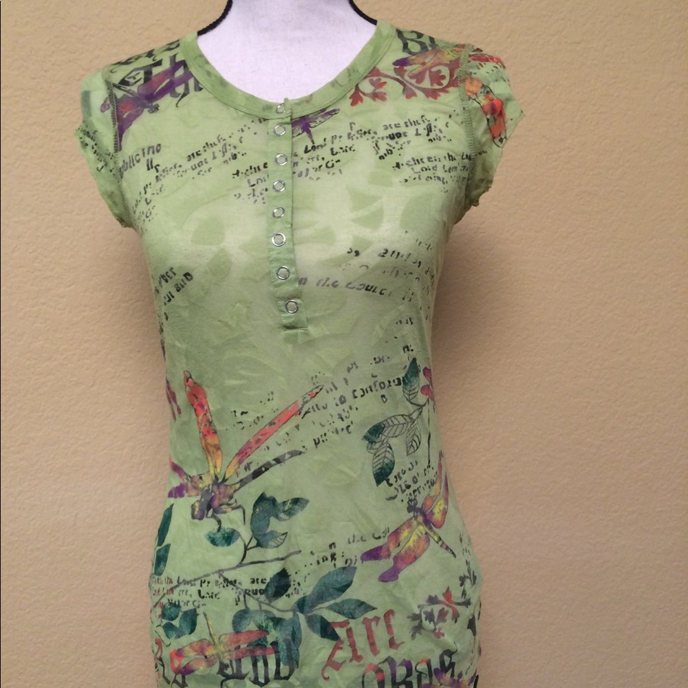 Shear fancy blouse