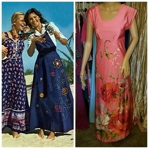 Authentic vintage Hawaiian maxi dress Authentic vintage Hawaiian maxi dress