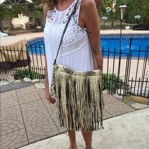 Michael Kors Joni Fringe, New with Tags