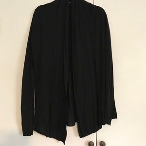 Black cardigan
