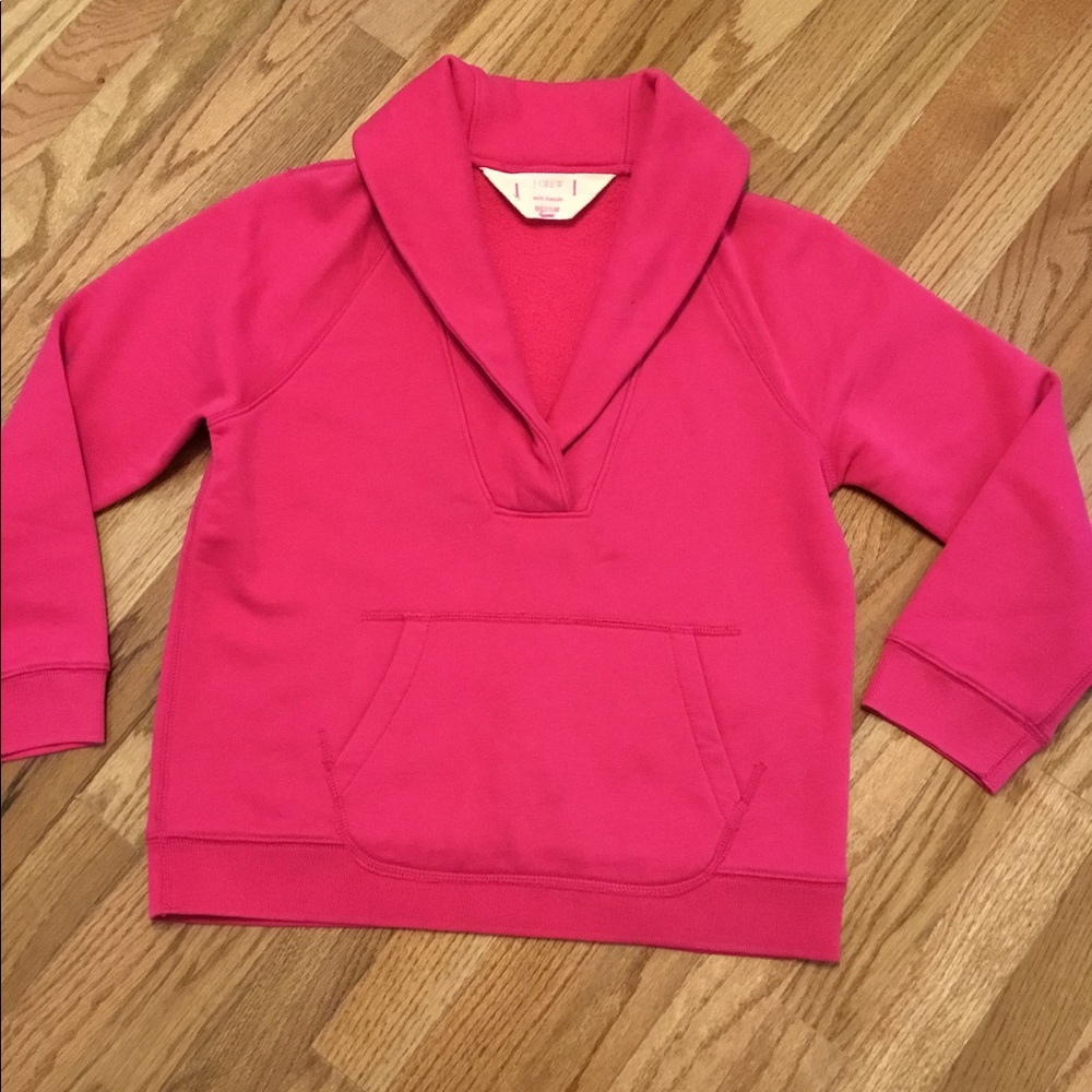 J crew top sweatshirt size medium fits small