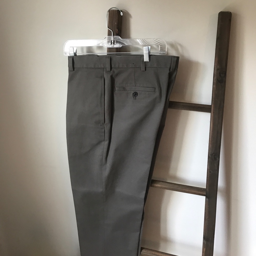 Grey Brooks Brothers “Clark” Advantage Chinos