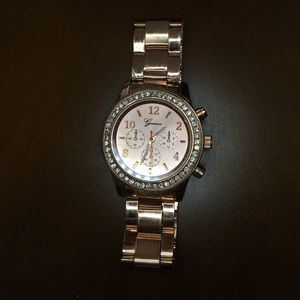 Geneva Rose Gold Watch