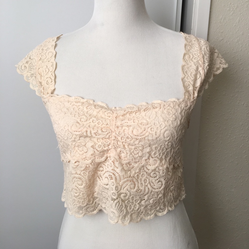 Free People Lace Bralette