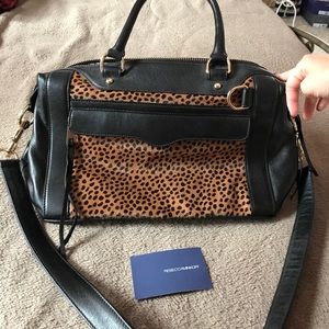 Rebecca Minkoff medium Mab In leopard suede Rebecca Minkoff medium Mab In leopard suede