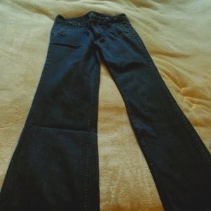 LONDON JEANS flare leg high waisted jeans