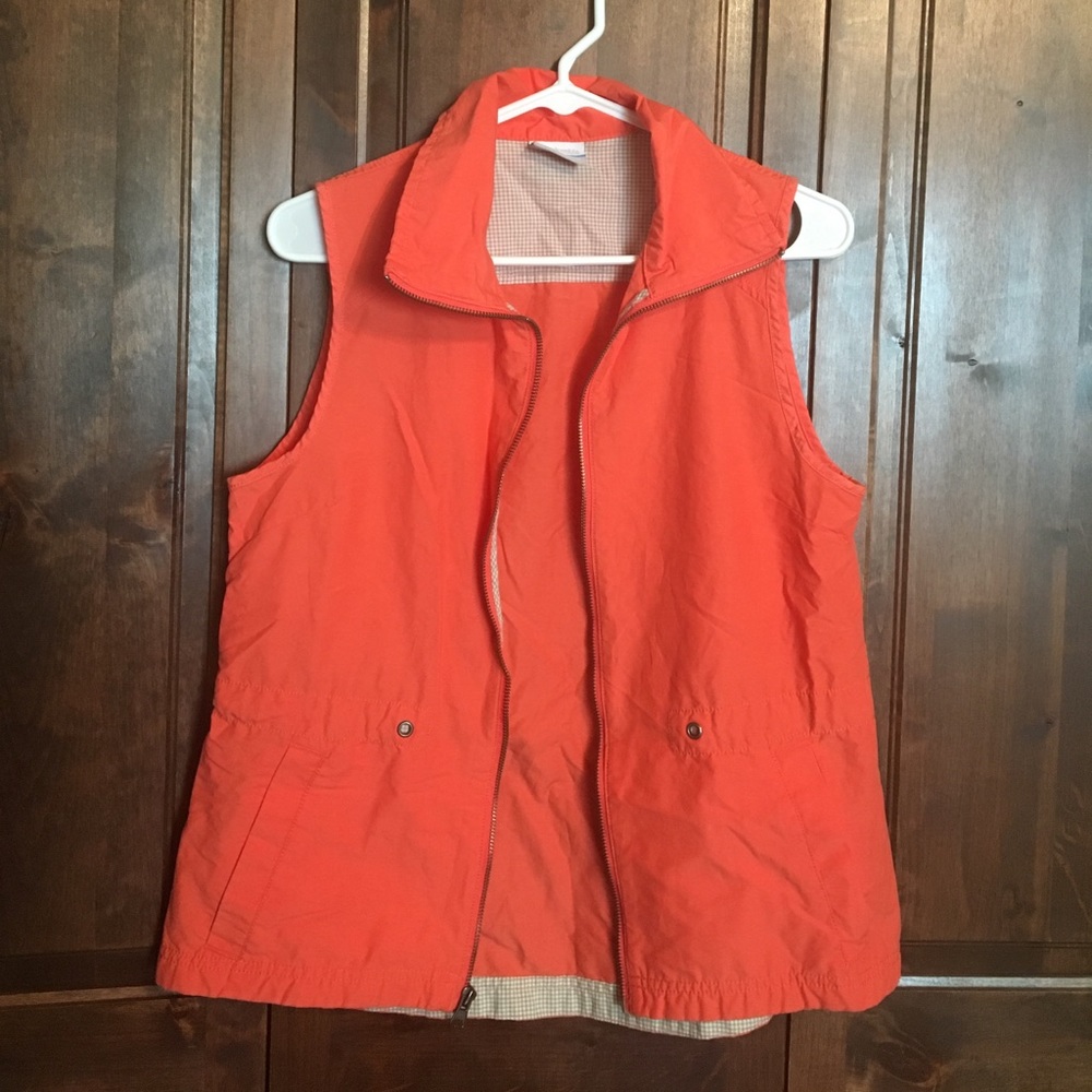 Tangerine Columbia vest