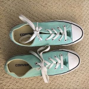 teal converse all stars