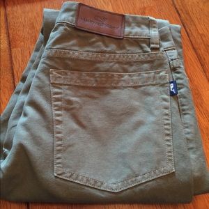 Vineyard vines men’s pants 28x32 olive green