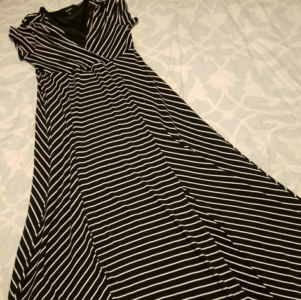 Striped Maxi Dress