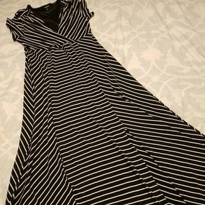 Striped Maxi Dress