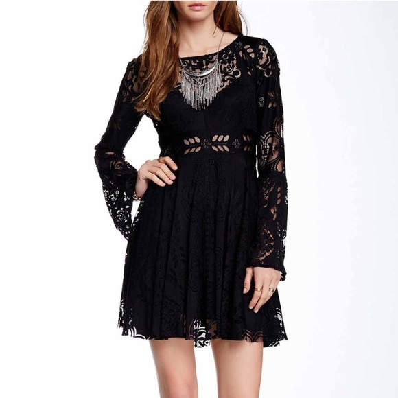 Free People lovers folk lace dress - Picture 2 of 4