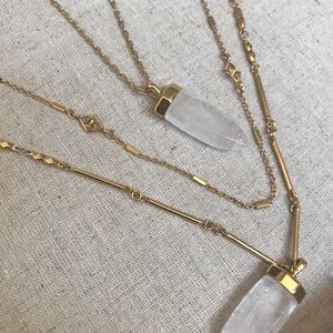 Stella & Dot Aria layered necklace