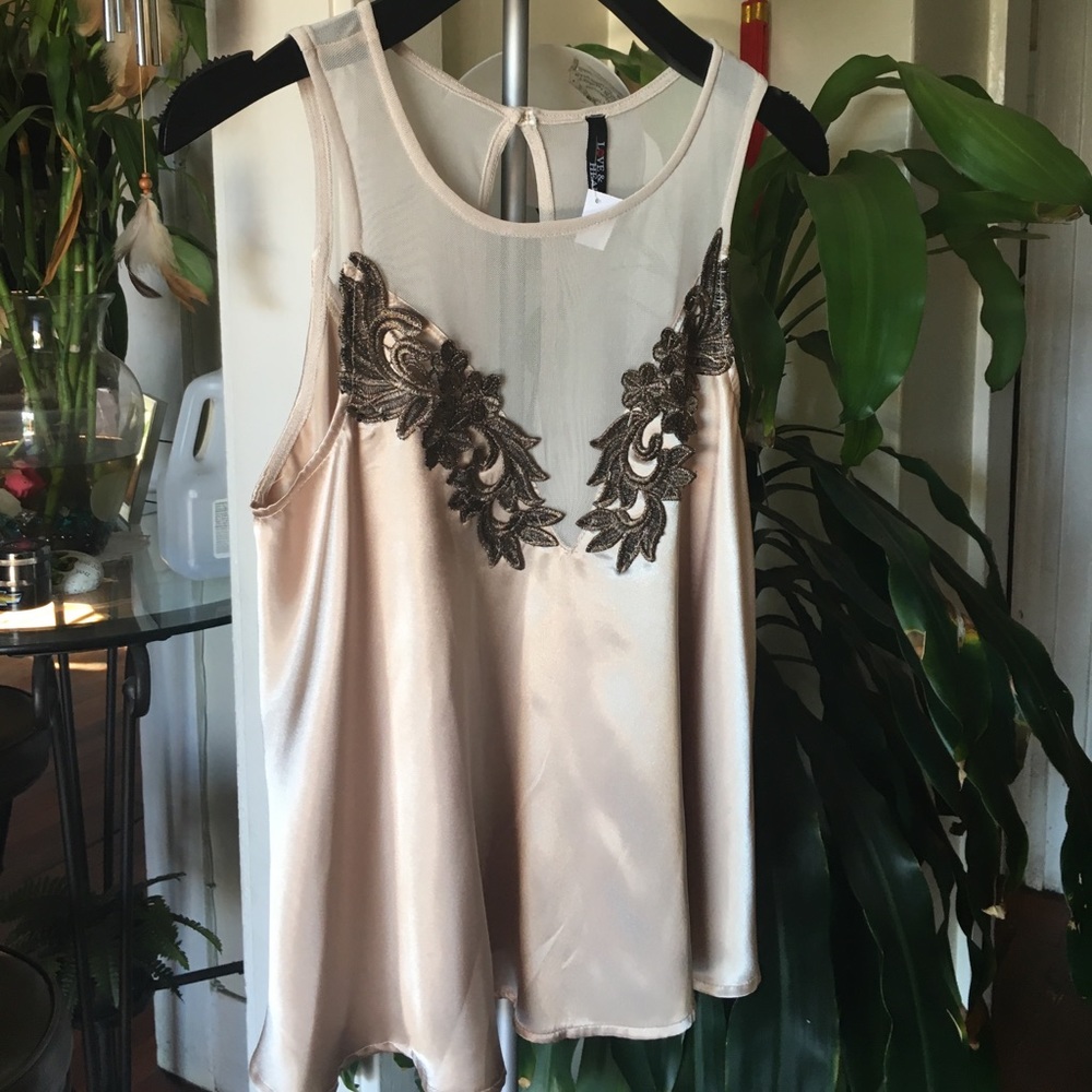 beautiful silk top