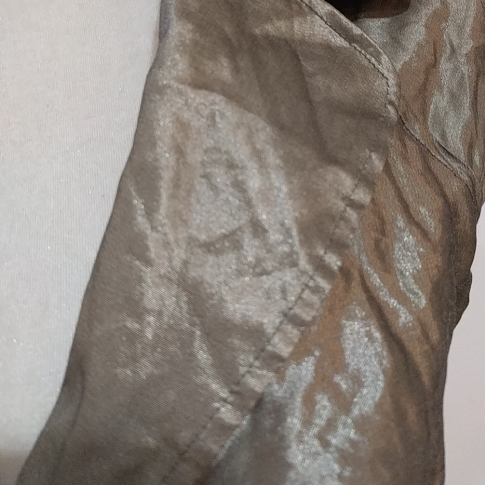Champagne (Pale Olive Bronze) Vintage Searle Top - Picture 5 of 7