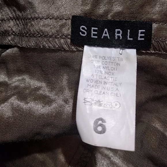 Champagne (Pale Olive Bronze) Vintage Searle Top - Picture 6 of 7