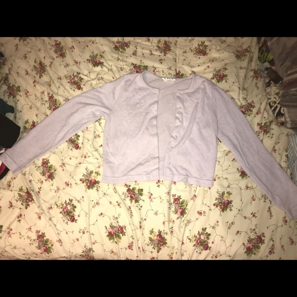 A.BYER California, Lightly used lilac cardigan - Picture 1 of 3