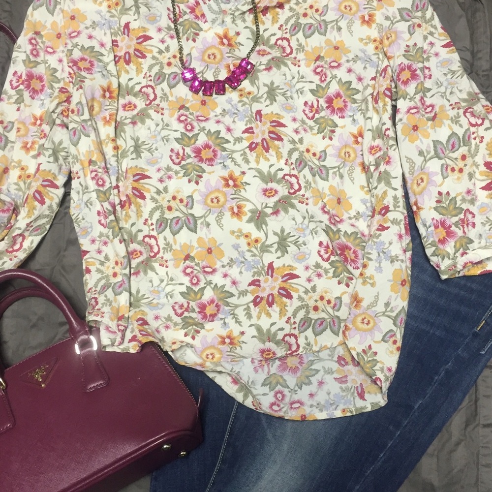 Floral blouse