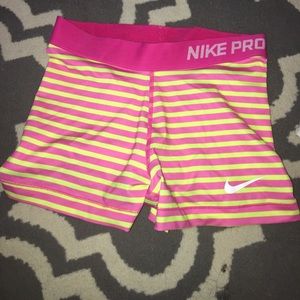 Nike pro shorts