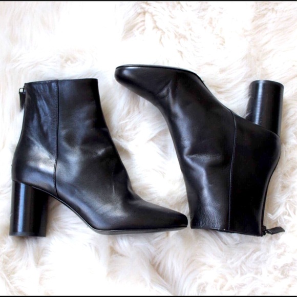 Sandro Shoes - Sandro Black Leather Ankle Boots