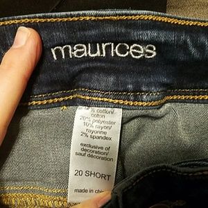 Size 20 short Maurice's jeggings