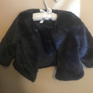 Toddler fur coat