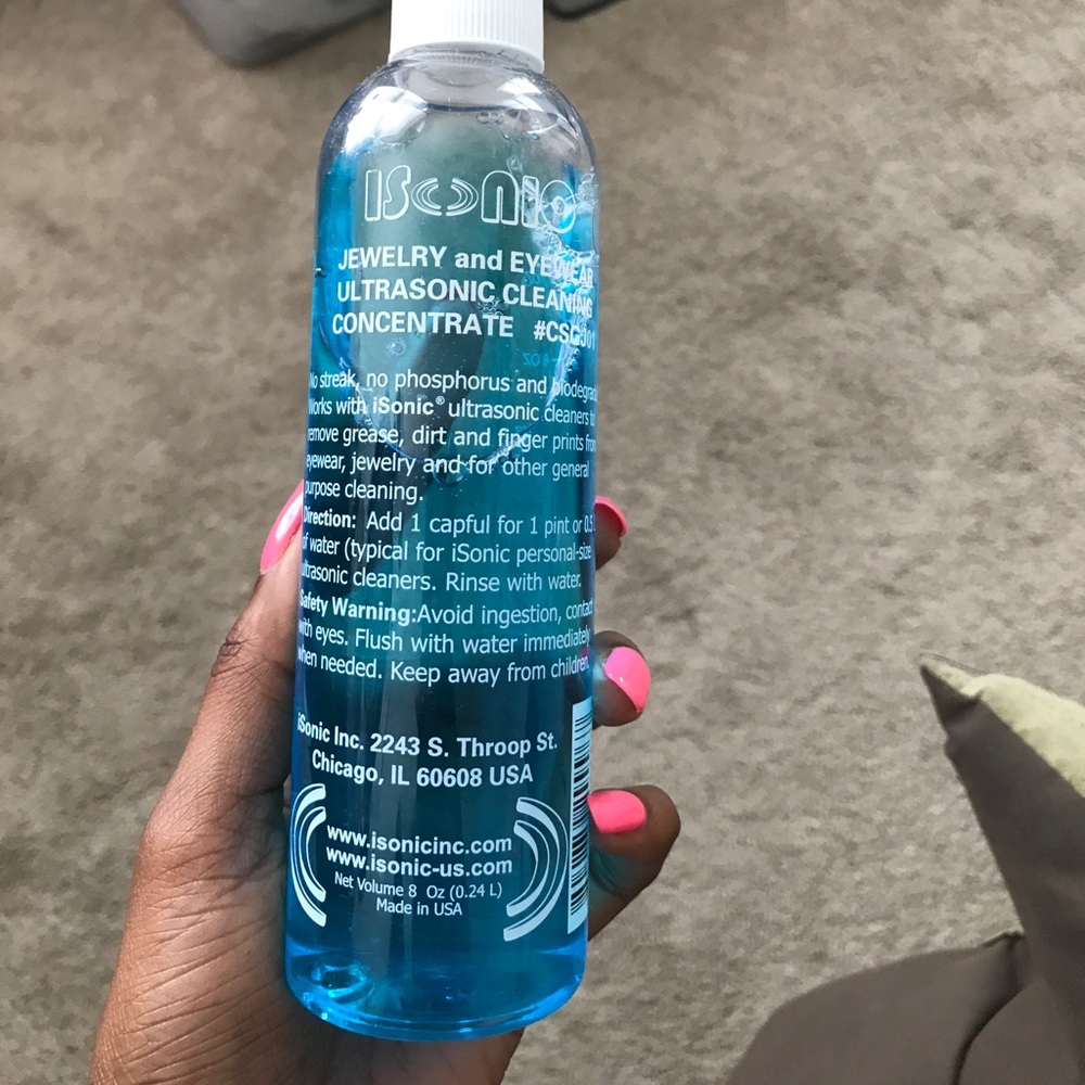 Sonic jewelry cleaner
