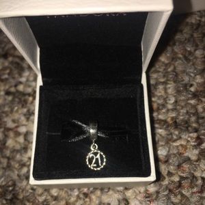 Pandora 21 charm