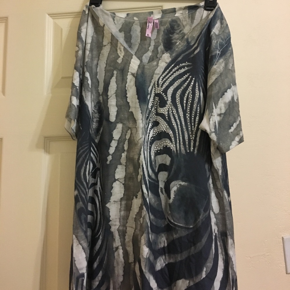 Very cute zebra bling shirt