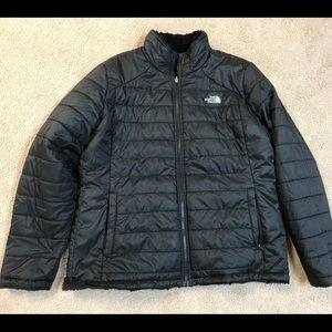 Woman's Black Puffer North Face