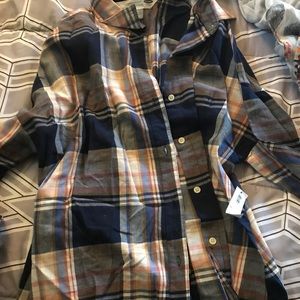 Old navy button down plaid