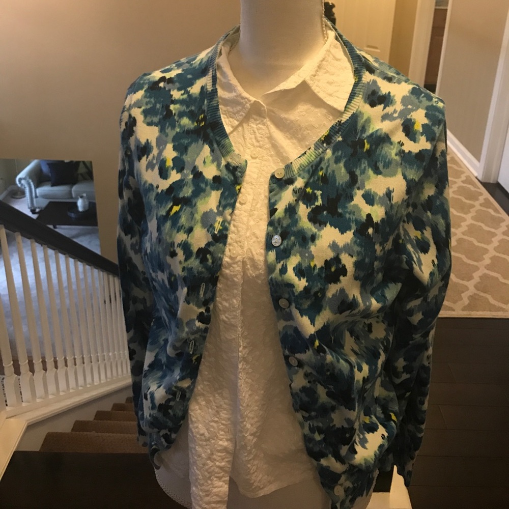 Print Ladies Cardigan