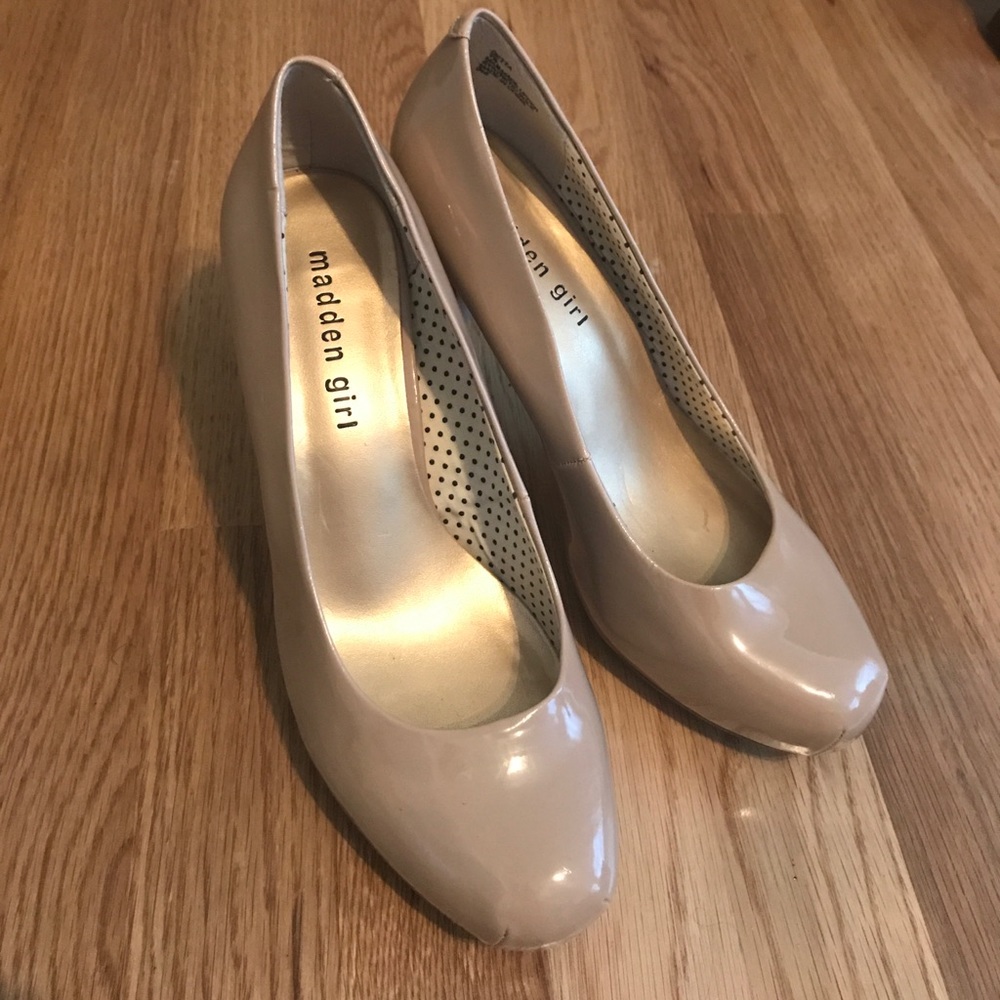 Madden Girl Nude Heels