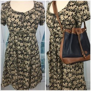 👗NWT Vintage 80’s ESPRIT Babydoll Dress 6/M F